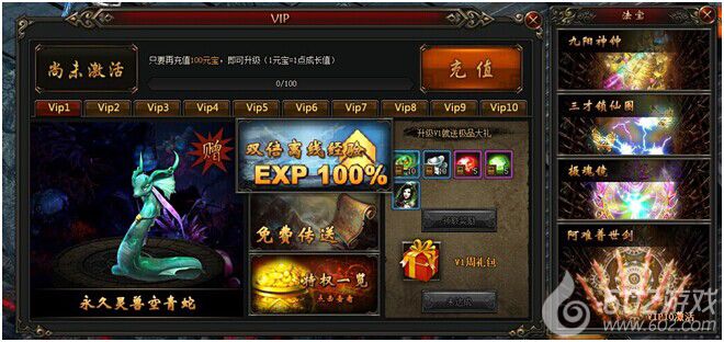VIP界面