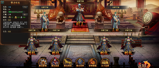 热血三国3势力官职