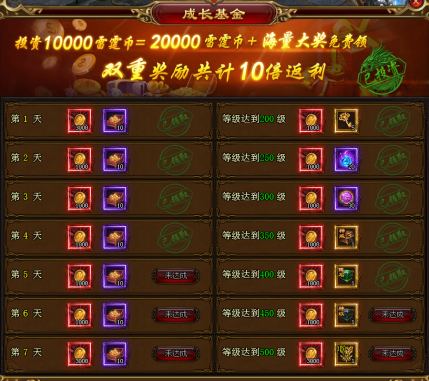 开服活动